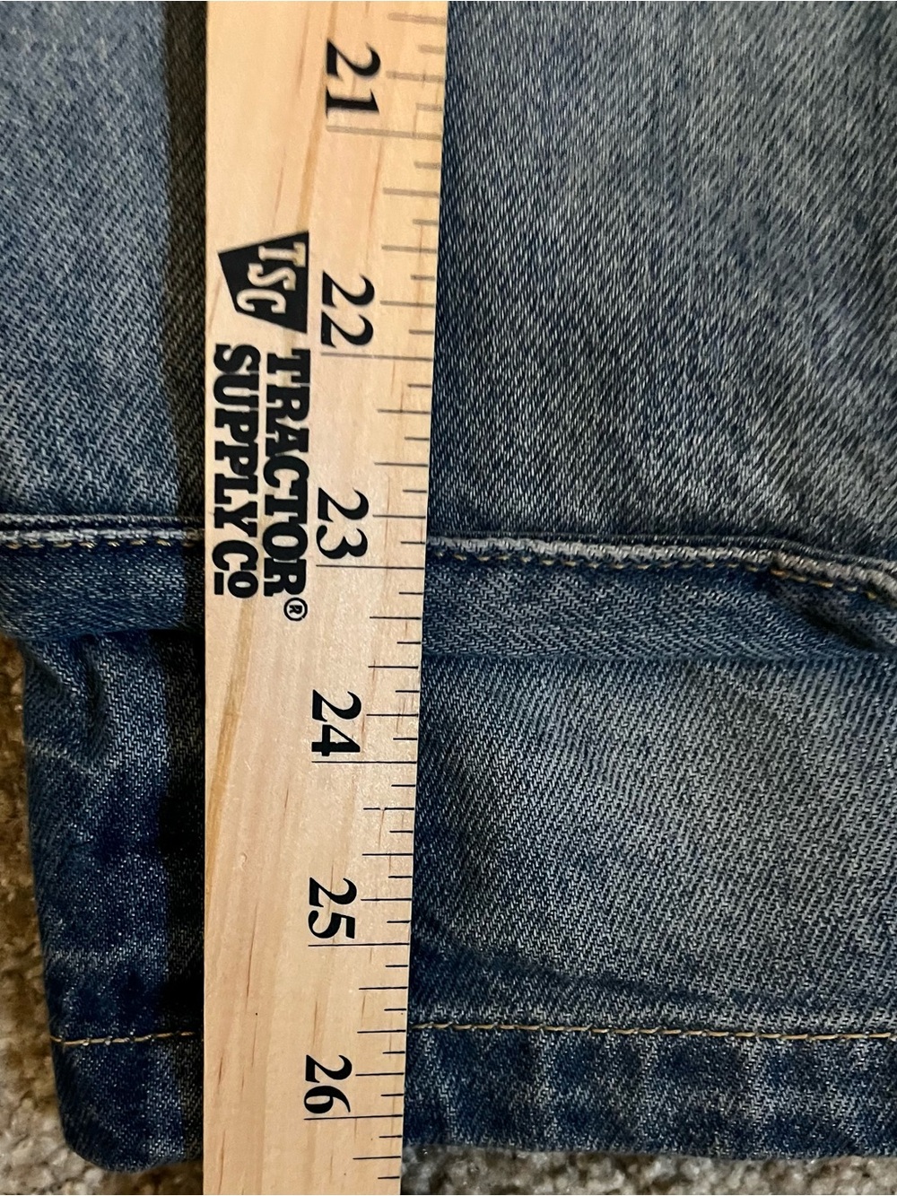 Minga London Washed Denim Grunge Utility Skirt size 26 - Picture 8 of 15
